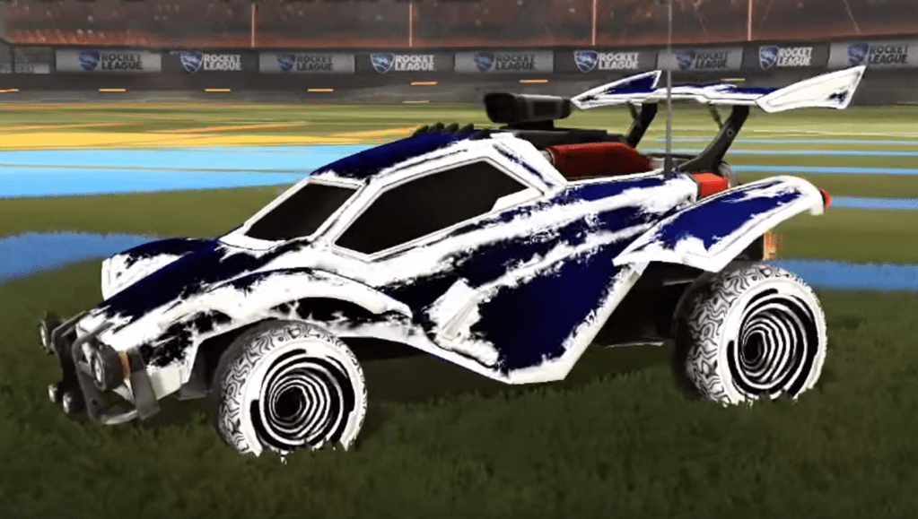 Image of Titanium White Hypnotik Wheels Rocket League